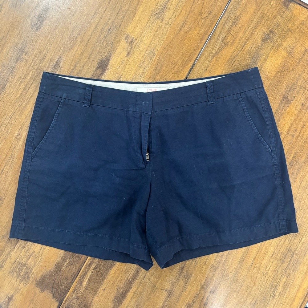J. Crew Dark Blue Women's chino shorts